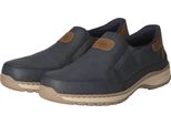 Rieker Scarpe Uomo Slip-On/ Scarpe Basse Blu Scuro Sintetico Taglia: 40