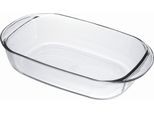 Teglia Da Forno Ibili-Kristall, Vetro Borosilicato, 27X14X7 Cm, Trasparente