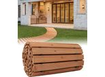 Sentiero Da Giardino Scorrevole - Sentiero In Legno Scorrevole - Piastre Per Gradini Da Giardino 253X43Cm - Prodotto Di Punta Per L'orticoltura E La Paesaggistica