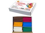 Set Di Plasteline Per La Scuola Materna 36 Pezzi No. 3 Shan