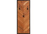 Vidaxl Appendiabiti Da Parete 2 Pezzi 35X1X90 Cm In Legno Massiccio Di Acacia