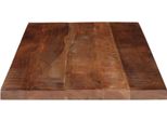 Vidaxl Piano Da Tavolo 140X50X3,8 Cm Rettangolare In Legno Massiccio Antico