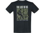 Maglietta The Last Of Us Uomo Farfalla Nera Fan-Merch, Gaming 100% Cotone M