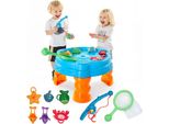 Tavolo Da Gioco 9 Pezzi Giocattolo Per L'acqua - Adatto A Partire Da 3 Anni - Tavolo Interattivo Ad Acqua Per Bambini