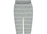Pantaloni Da Jogging Da Bambino A Righe Grigie Di Kanz