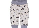 Pantaloni Da Jogging Da Bambino, Ecru, Stampa Procione, Kanz