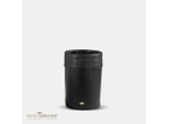 Dutchdeluxes - Lusso - Pelle - Refrigeratore Per Vino - Temperatura Perfetta - Bevande Fresche - Nero