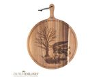 Dutchdeluxes Tattooboard Acacia Earth - Tagliere - Tavola Da Portata - Misura Media