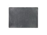 Dutchdeluxes - Fatta A Mano - Tovaglietta - 1 Pezzo - Nappa Italiana - Grigio Metallizzato