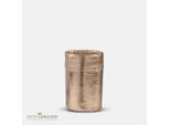 Dutchdeluxes - Lusso - Pelle Pieno Fiore - Refrigeratore Per Vino - 18,5 X 12 Cm - Antiscivolo - Palissandro Madreperlato