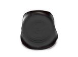Dutchdeluxes - Set Di 2 - Ceramica - Xl - Piatto Da Portata - 33,5 X 28 Cm - Nero