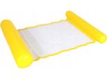Amaca Gonfiabile Acqua Materasso Piscina Lounge Galleggiante Gonfiabile Giallo