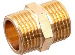 Nipplo Riduttore Pneumatico In Ottone 1/2 Per Installazione Ad Aria Compressa
