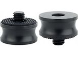 Adattatore Manicotto Di Riduzione Da 3/8""" A 3/8"""" Treppiede In Alluminio Con Gomma 22 Mm"