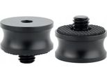Riduzione A Manicotto Adattatore Da 1/4""" A 3/8"""" Treppiede In Alluminio Con Gomma 22 Mm"