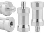 Adattatore Riduzione Treppiede 1/4""" A 1/4"""" Alluminio Per Treppiede Da 32 Mm"