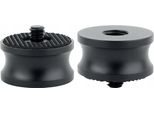 Riduzione A Manicotto Adattatore Da 1/4""" A 3/8"""" Treppiede In Alluminio Con Gomma 20 Mm"