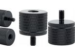 Adattatore Riduzione 1/4" A M4 Treppiede Alluminio Nero 20 Mm"