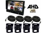 Set Con Monitor Ahd Da 10'', 4 Cavi Per Telecamera Sony 720P Quad