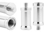 Adattatore, Manicotto Di Riduzione Per Treppiede Da 3/8""" A 1/4"""" In Acciaio Per Treppiede Da 37 Mm"