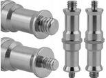 Adattatore Manicotto Di Riduzione Da 1/4""" A 3/8"""" Treppiede In Acciaio 68 Mm"