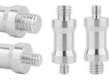 Adattatore Riduzione Treppiede Da 3/8""" A 1/4"""" Alluminio Per Treppiede Da 40 Mm"