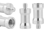 Adattatore, Manicotto Di Riduzione Per Treppiede Da 3/8""" A 1/4"""" Alluminio Per Treppiede Per Lampade"