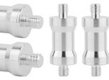 Adattatore, Manicotto Di Riduzione Per Treppiede Da 1/4" A M6, Alluminio, Per Treppiede Da 39 Mm"