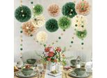 15 Set Di Decorazioni Per Feste Con Palline Di Carta, Decorazioni Per Matrimoni E Compleanni, Perfette Per Eventi Eleganti E Celebrazioni Festive, Decorazioni Per Feste