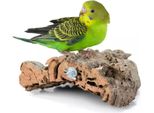 Trespolo Biopoles In Corteccia Di Quercia Naturale Per Pappagalli S