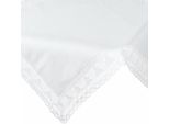 Eurofirany | Tovaglia - Tovaglia - 85 X 85 Cm - Bianco - Tovaglia - Pizzo