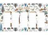 Piano Didattico Magnetico Foresta Invernale 30X17,5Cm