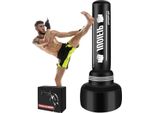 Vd Weide Enterprise - Robusto Sacco Da Boxe Gonfiabile Per Adulti - Sacco Da Kickboxing Per Mma, Muay Thai E Allenamento Fitness, 180 Cm.