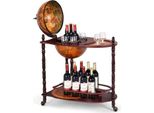 Globe Bar - Globe Bar - Globe Drink - Wine Rack - Set Per La Vinificazione - Globe Ball - Globe Wine Rack - Globe Globe Bar - Globe Bar Whisky - Wine Rack In Legno