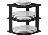 Portapiatti - Armadio Da Cucina - Organizzatore Per Armadi - Organizzatore Per Stoviglie - Portapentole - Portaoggetti
