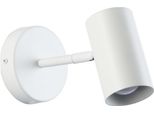 Applique, Bianco, Alluminio, Orientabile, Faretto, E27, Per Camera Da Letto, Studio, Comodino