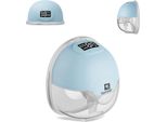 Tiralatte Elettrico Lorelli Aya, 180 Ml 3 Modalità 15 Livelli Di Vuoto Timer Portatile Blu