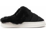 Pantofole Isolate Da Donna Pantofole Foderate Pantofole Slip On Ambra Nero Taglia 38/39