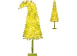 Costway Albero Di Natale Artificiale 180Cm Con Neve, Cima Pieghevole, Led Bianco Caldo E 8 Modalità, Albero Di Natale Artificiale