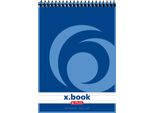 Quaderno A Spirale Herlitz X.Book, Din A6, 50 Fogli, Foderato