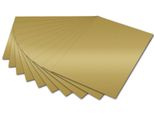 Folia 614-5066 50 Cartoncini Fotografici A4 Oro Lucido