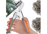 Pressa Magnetica Manuale Per Occhielli - Pinza Per Occhielli Con 100 Occhielli Per Teloni E Tessuti