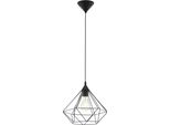 Eglo Tarbes Lampada A Sospensione D32,5 Cm Nero 94188