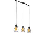 Eglo Lampada A Sospensione Tarbes 79 Cm Nero 94189