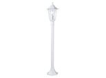 Eglo 22995 Laterna 5 Lampada Da Terra Per Esterni Ø 20,5 Cm Bianco Chiaro