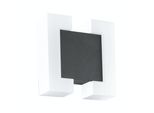 Eglo Applique Led "Sitia"" In Acciaio Zincato Antracite 18X18X5,5 Cm 95988"