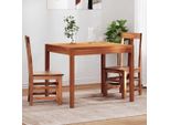 Vidaxl Sedie Da Pranzo 2 Pz. Legno Massiccio Di Acacia