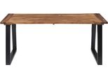 Vidaxl Tavolo Da Pranzo In Legno Massiccio Di Acacia 180 X 90 Cm