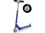 Micro Scooter Sprite Led Blu Zaffiro - Regolabile In Altezza - Leggero