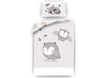 Gufo Baby Biancheria Da Letto Reversibile 100 X 135 Cm